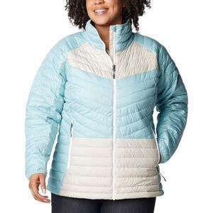 New! Columbia Powder Lite II Full Zip Insulated‎ Jacket plus Womens 2X